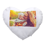 Photo cushion (heart-shaped)
