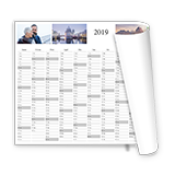 Annual photo planner A3
