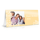 Design place cards long fold 10�5